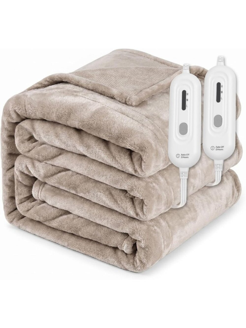 Ultra Soft Queen Size Heated Blanket | Double Flannel Electric Throw for Cozy